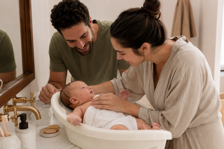 A Simple Baby Bath Routine for Nervous First-Time Parents
