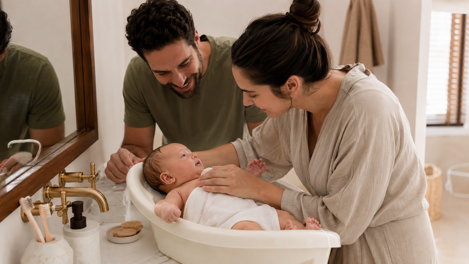 A Simple Baby Bath Routine for Nervous First-Time Parents