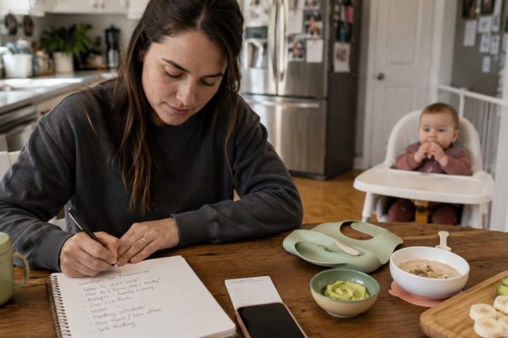 Starting Solids Questions to Bring to Your Pediatric Visit