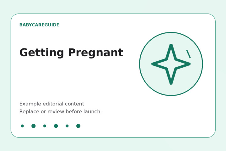 BabyCareGuide example image for Getting Pregnant