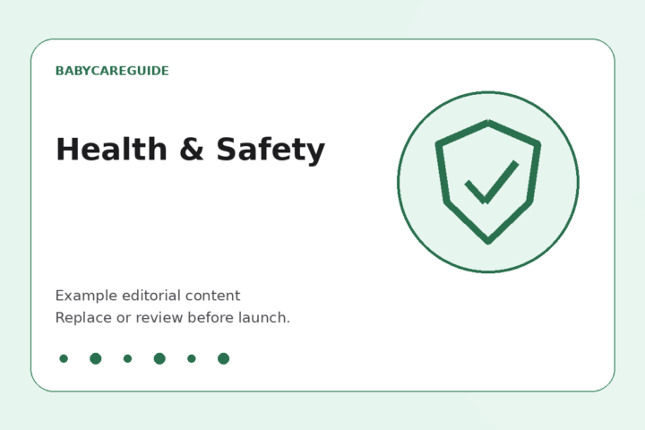 BabyCareGuide example image for Health & Safety
