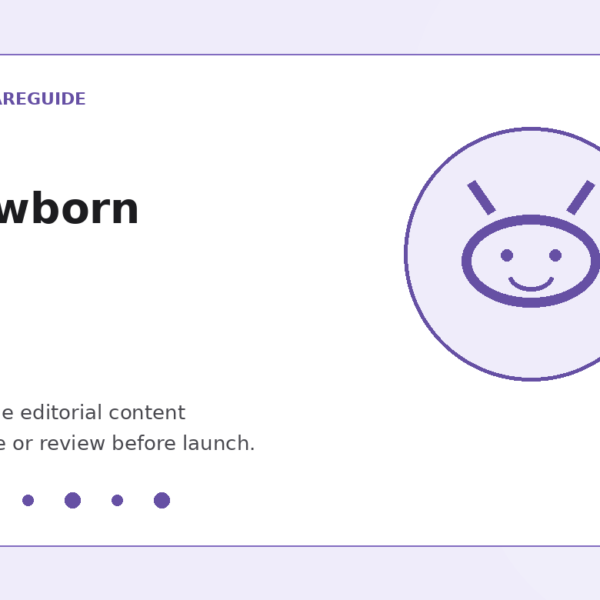 BabyCareGuide example image for Newborn