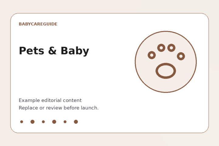 BabyCareGuide example image for Pets & Baby